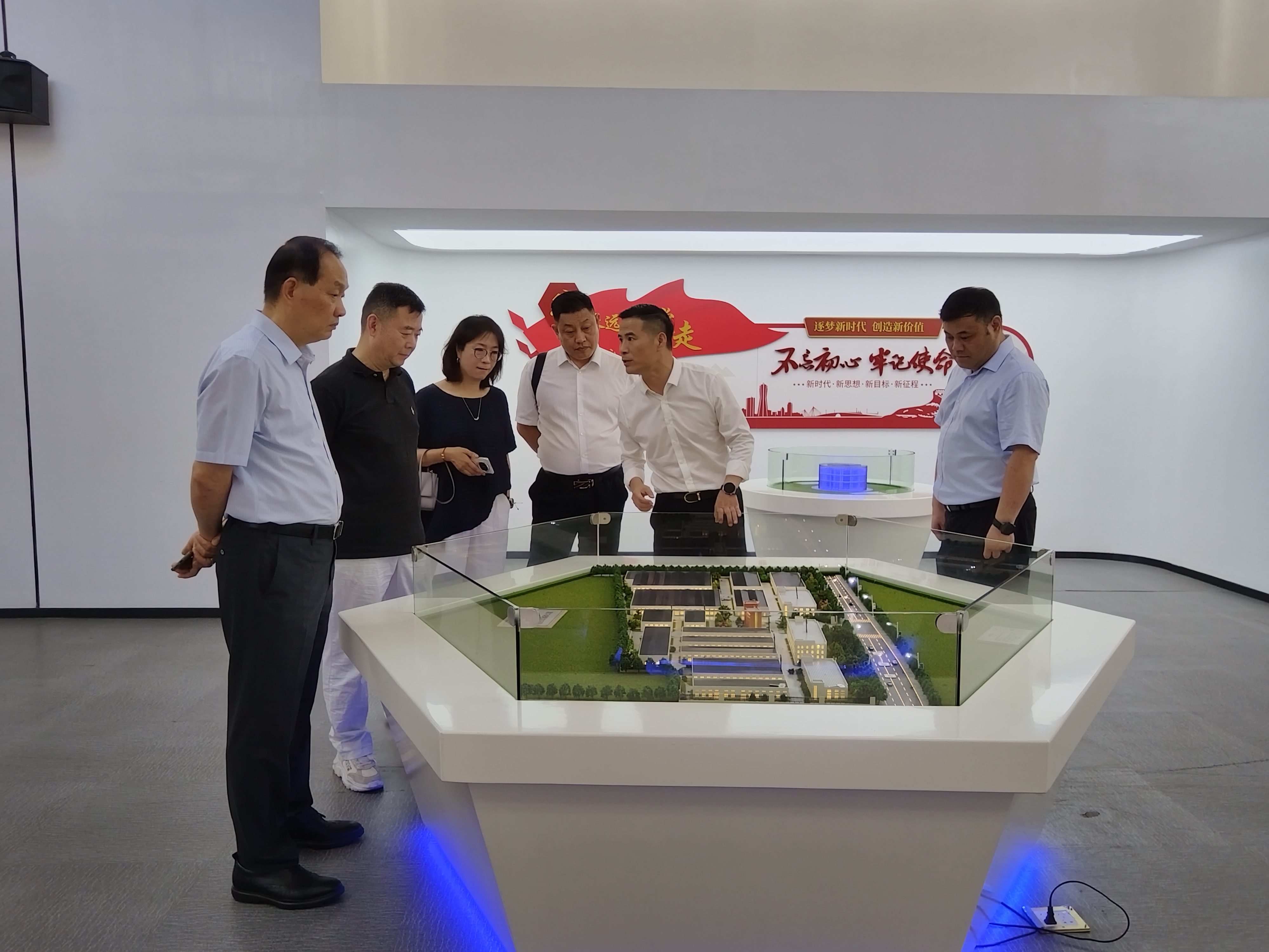 浙江旅游投资集团副总经理蔡耘一行莅临Z6尊龙凯时文创集团调研指导
