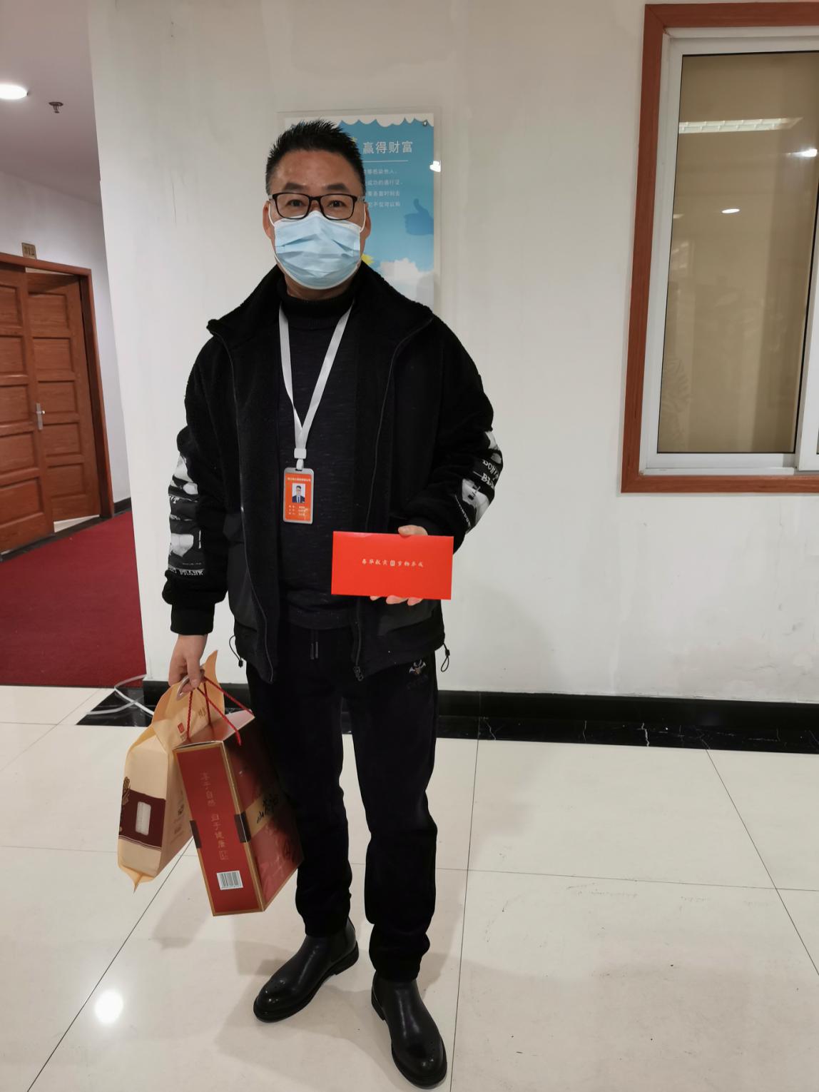 春节慰问显真情，，，，，，浓浓关爱暖人心
