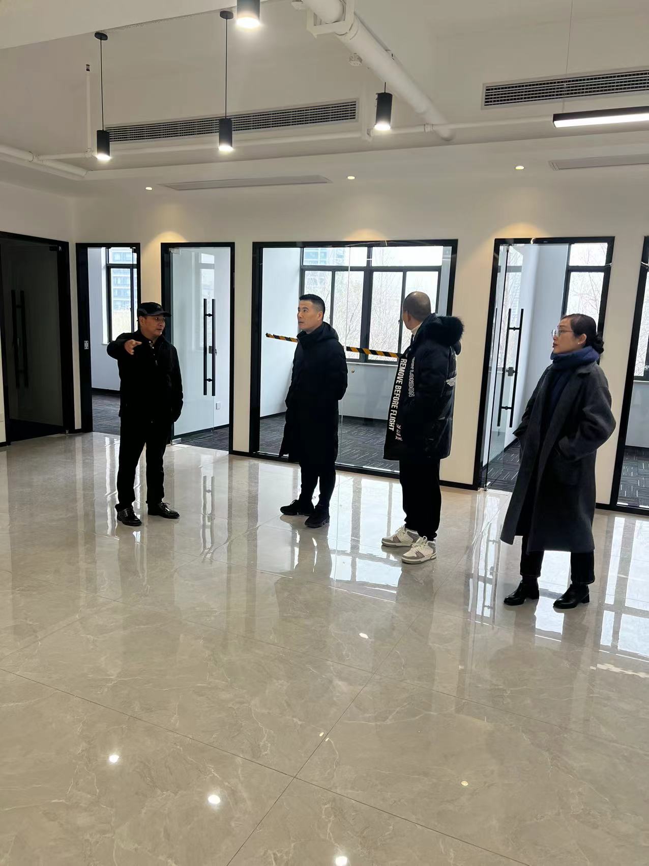 凝心聚力抓项目，，，，，奋力冲刺开门红——Z6尊龙凯时文创集团领导班子开展节后项目考察工作